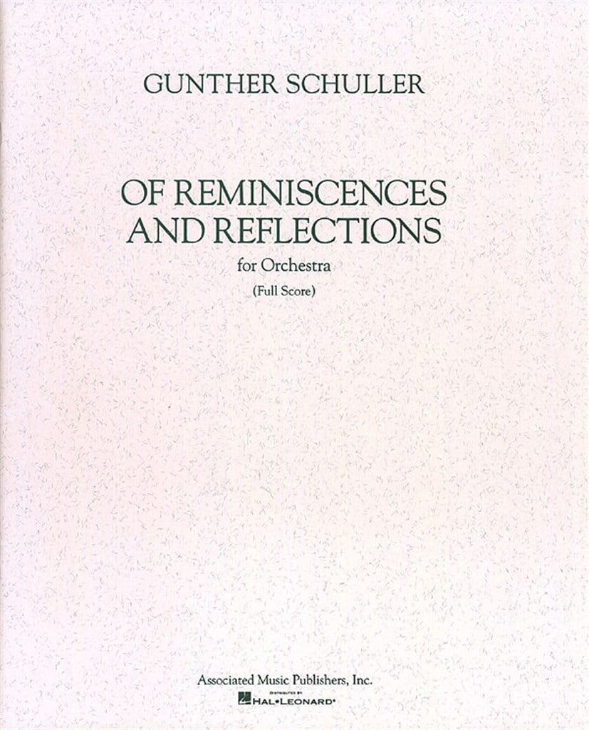 Of Reminiscences and Reflections